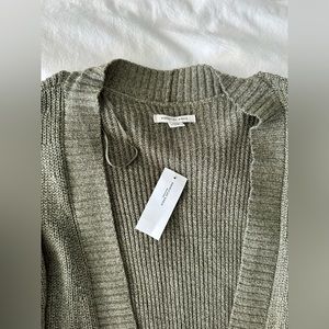 American eagle green cardigan